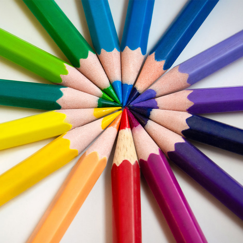 crayons couleurs personnalises publicitaires