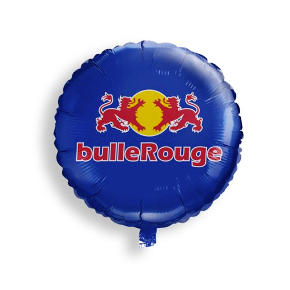 ballons personnalises publicitaires redbull