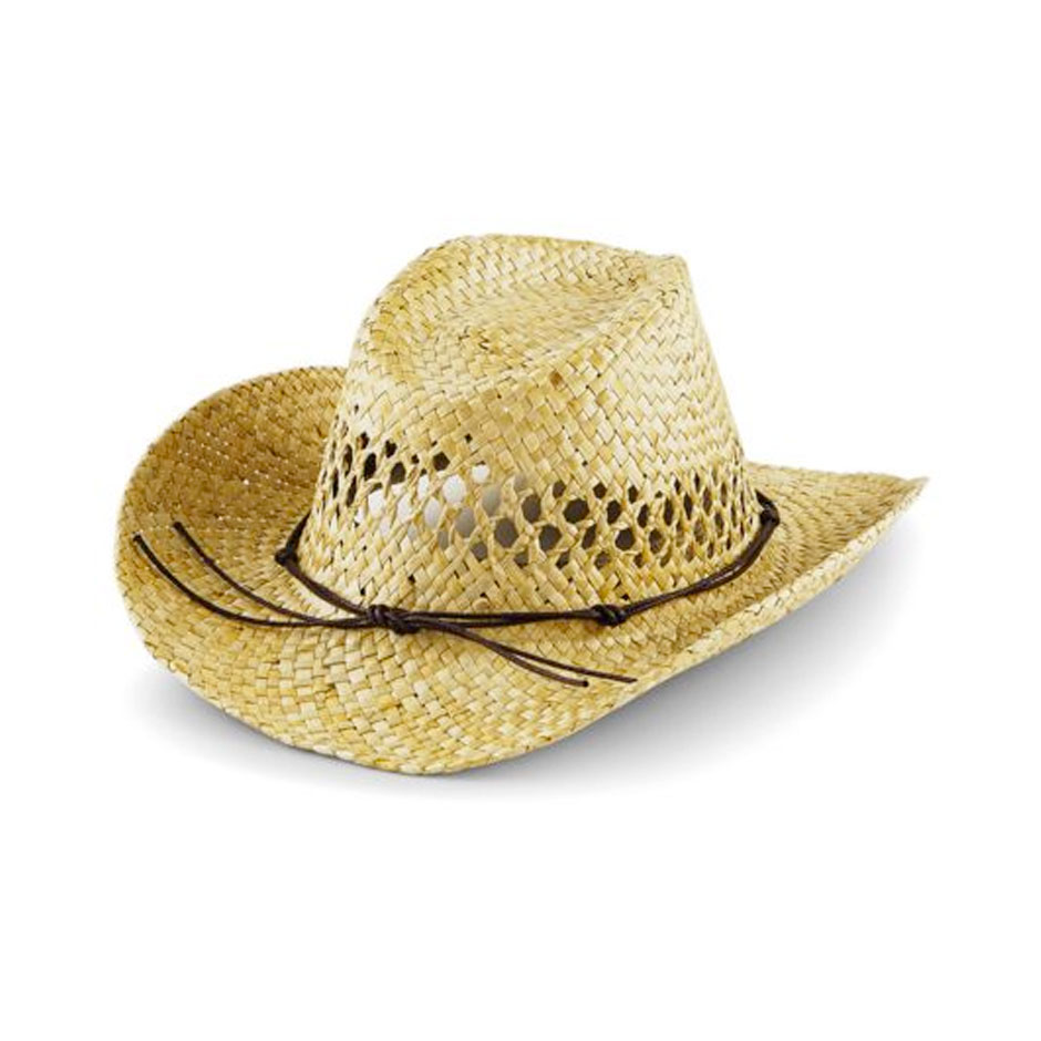 chapeaux paille personnalisés mariage cowboy