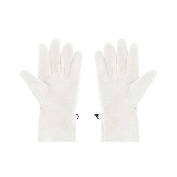 gants hiver pesonnalises publicitaires polyestere blanc