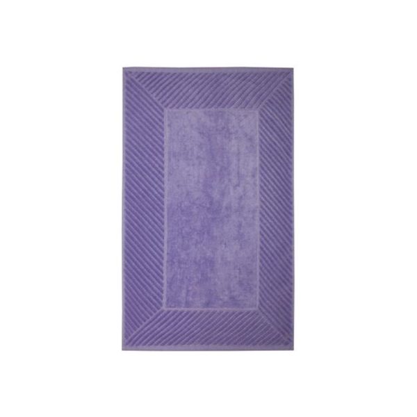 tapis de bain pesonnalisés publicitaires violet