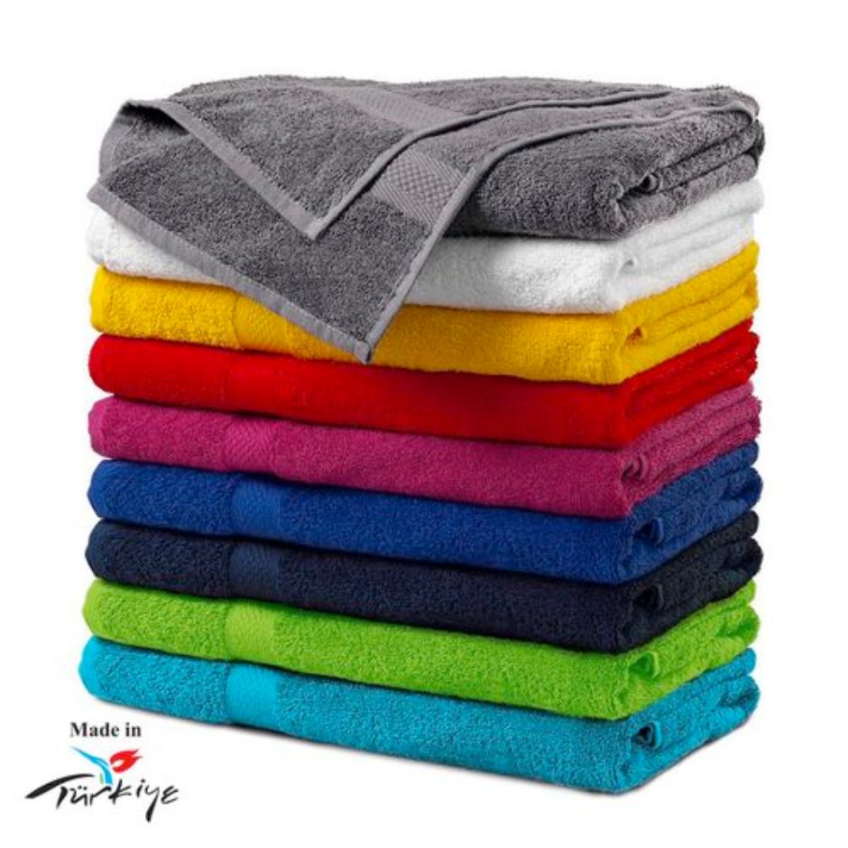 draps de bain personnalises et publicitaires coloris douche