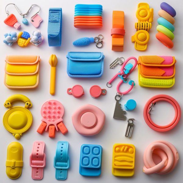 accessoires en silicone personnalises et publicitaires